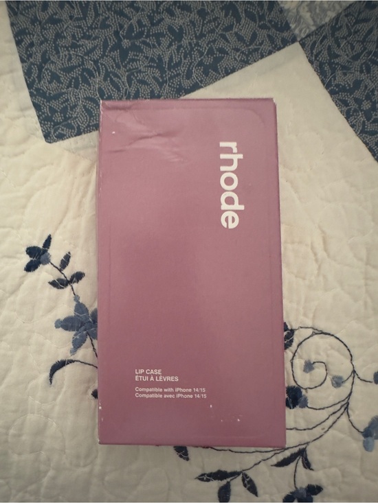 RHODE Accessories - RHODE Phone/Lip Case — Dusty Mauve Pink